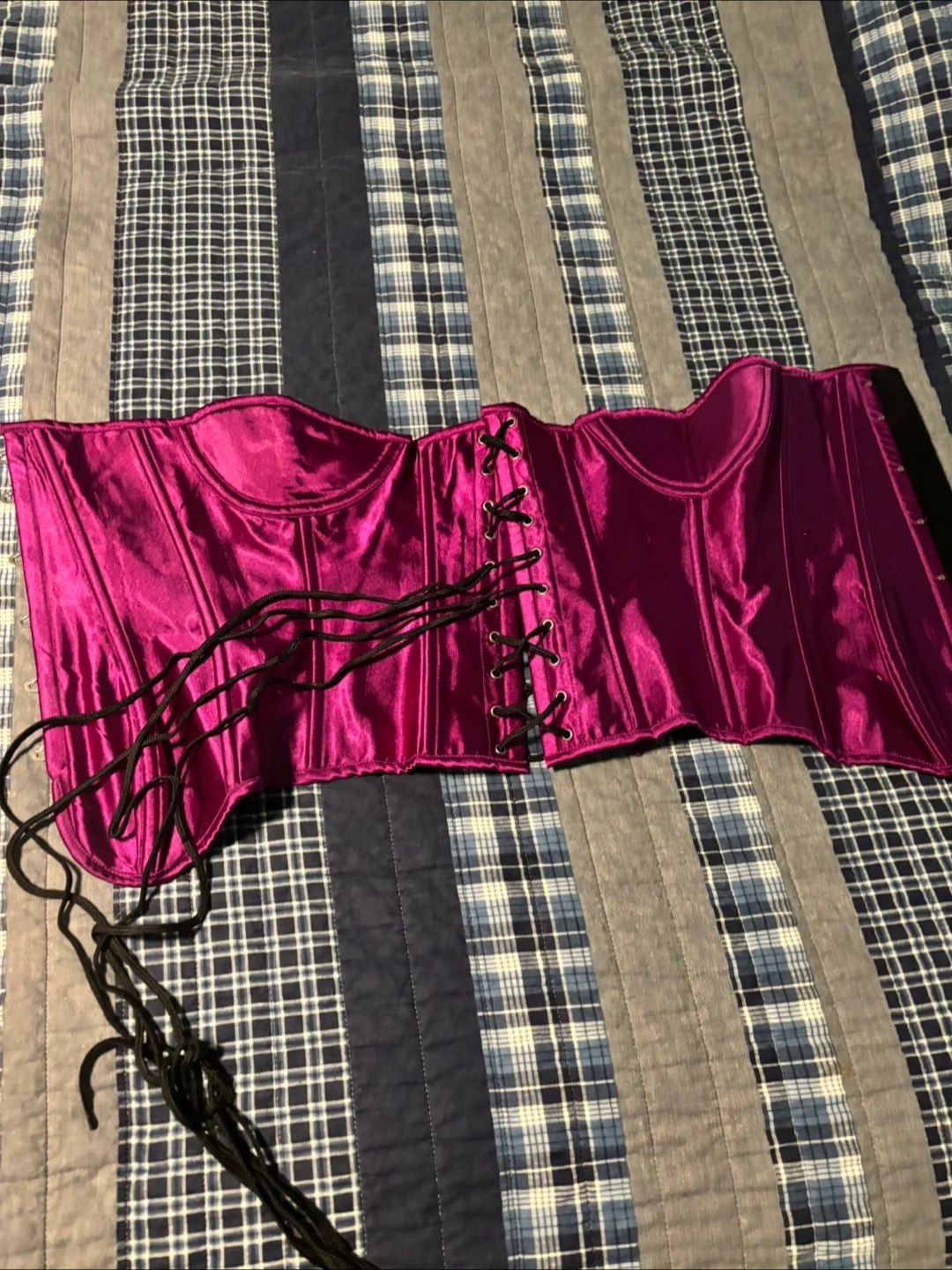 Magenta Designer Corset image indicator(2)