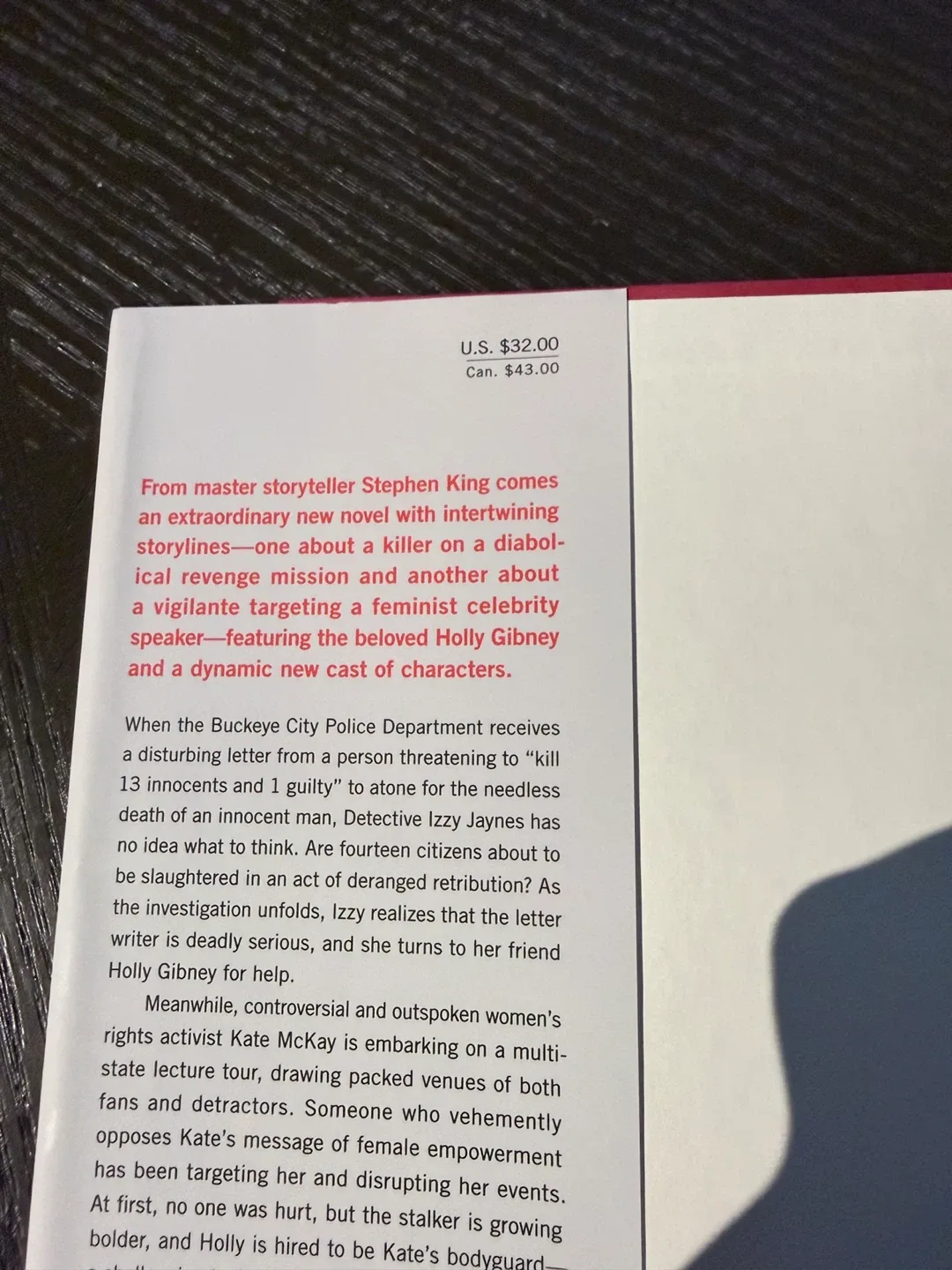 Stephen King - Never Flinch (Hardcover) image indicator(5)