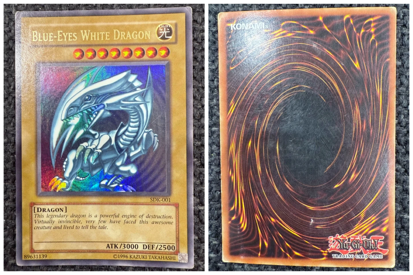 Yu-Gi-Oh! - Blue-Eyes White Dragon (2002 Starter Deck: Kaiba) - photo 3