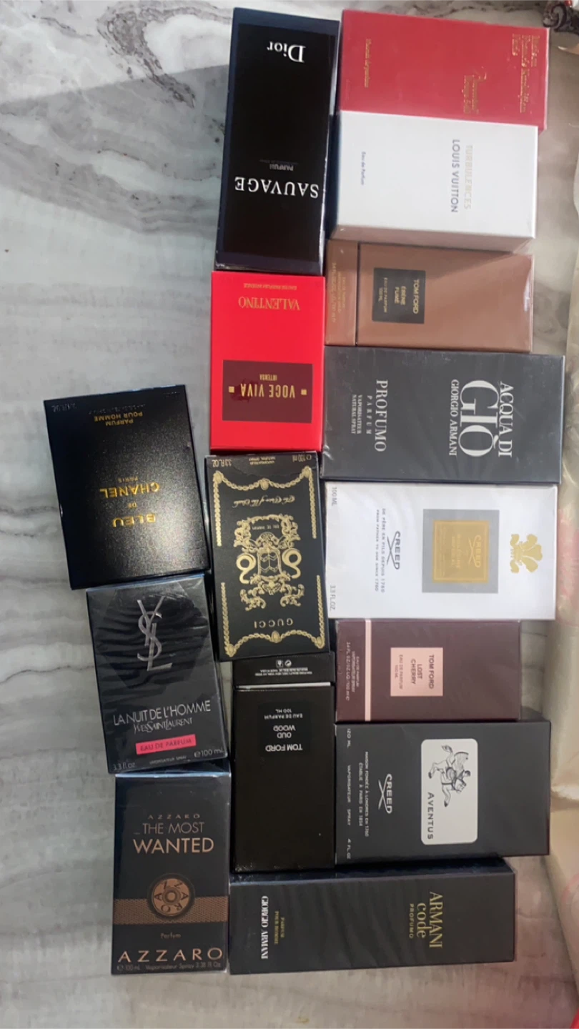 Assorted Perfume Collection: Dior, Chanel, Gucci & More!