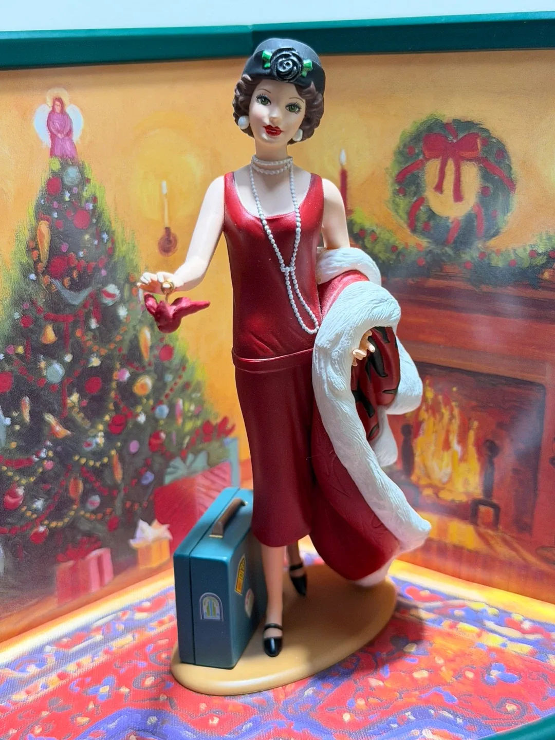 Holiday Voyage Barbie Card-Display Figurine image indicator(4)