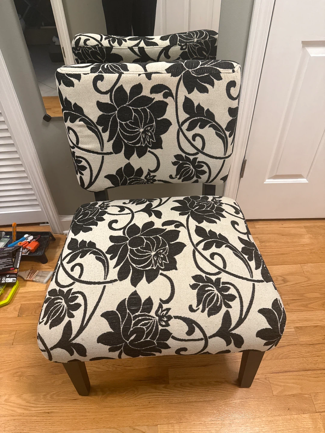 Floral Accent Chair