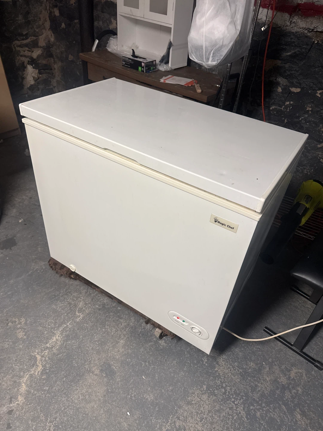 Magic Chef Chest Freezer - White