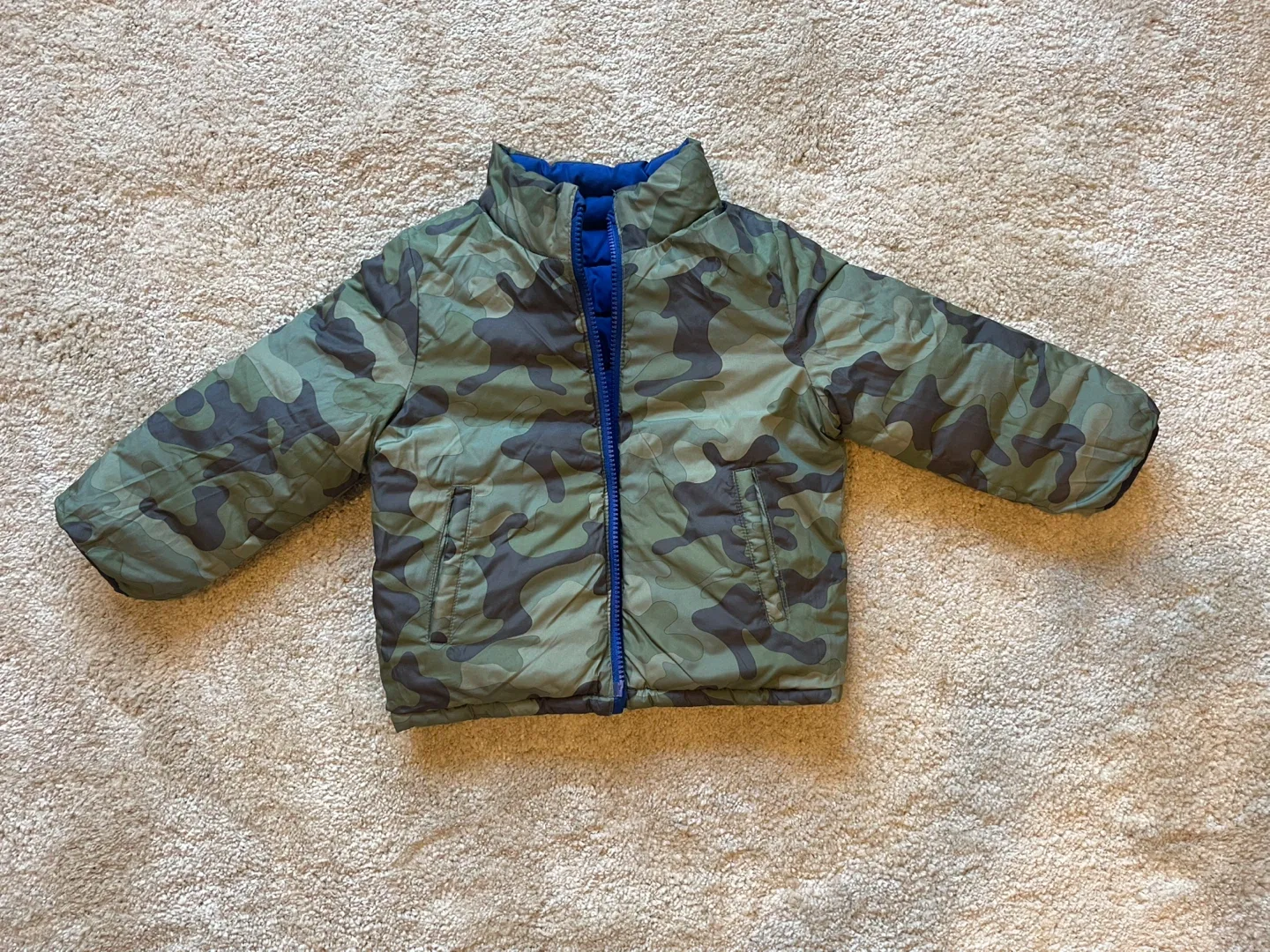 GAP Baby Reversible Puffer Jacket - 3 Years image indicator(2)