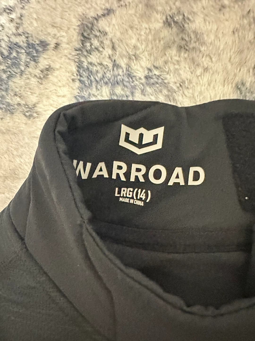 Warroad Youth Tilo Pro Stock Neck/Wrist Top - Black LRG(14) - photo 2