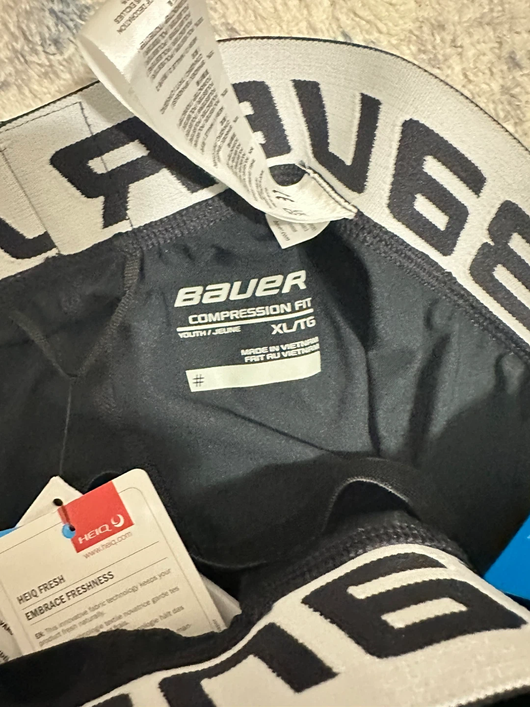 Bauer Youth Performance Jock Pant - XL/TG - New - photo 2
