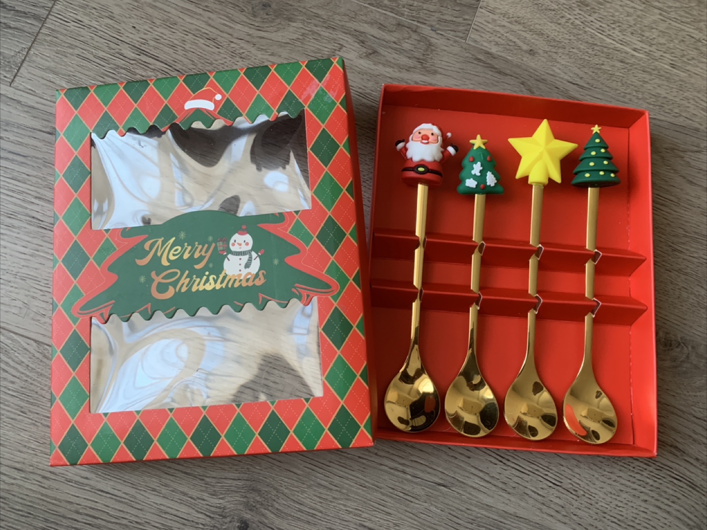 Christmas Spoons Set - New in Box - photo 2