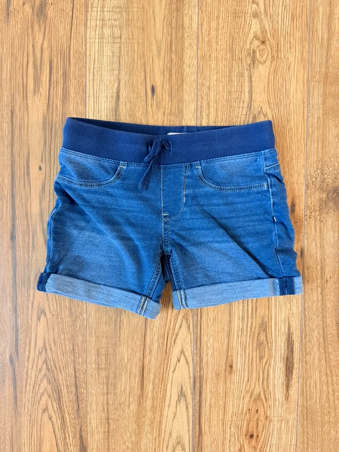 Kids Girl - Blue Denim Shorts Size 7 thumbnail