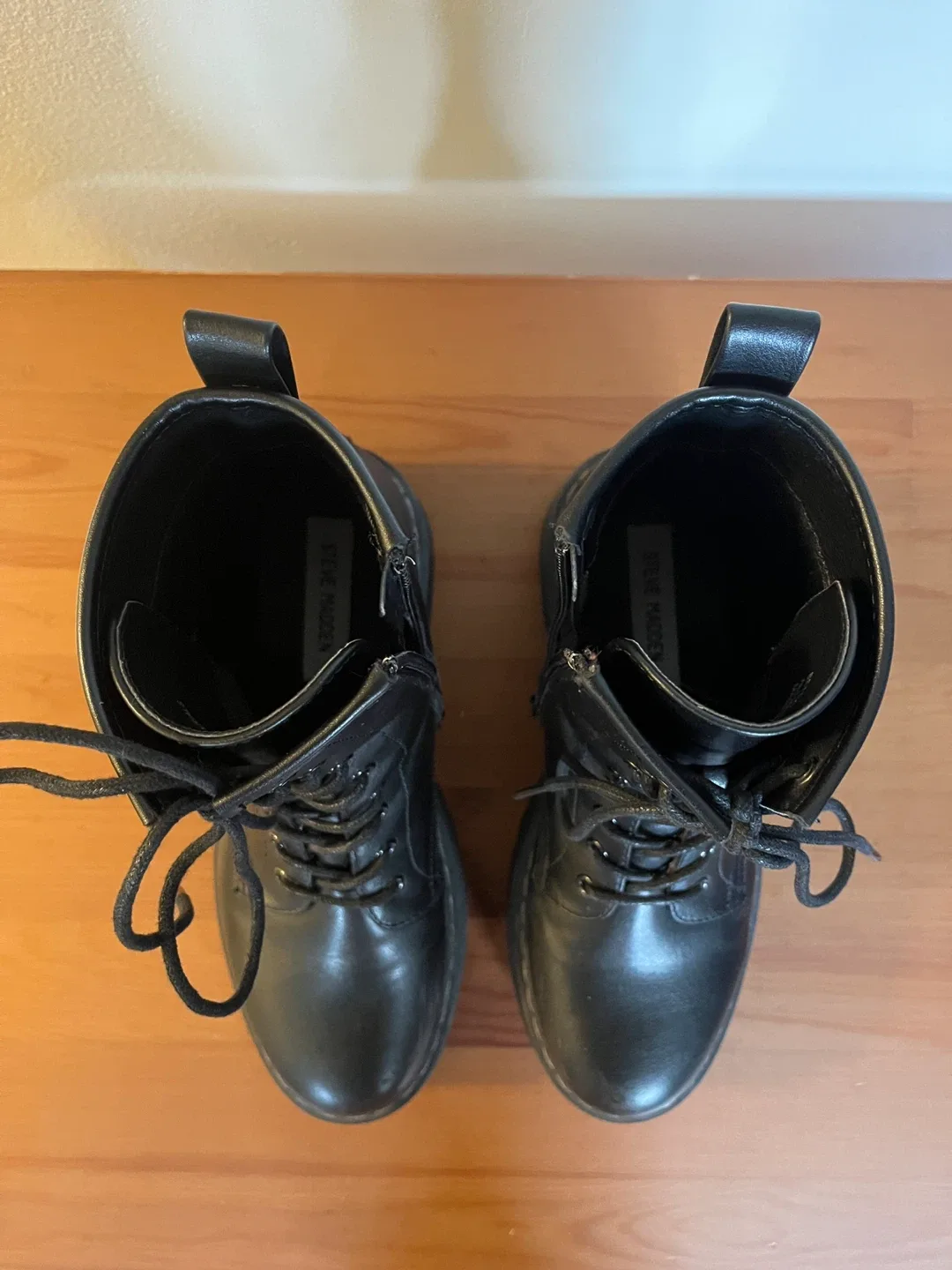 Steve Madden Bettyy Black Boots image indicator(9)