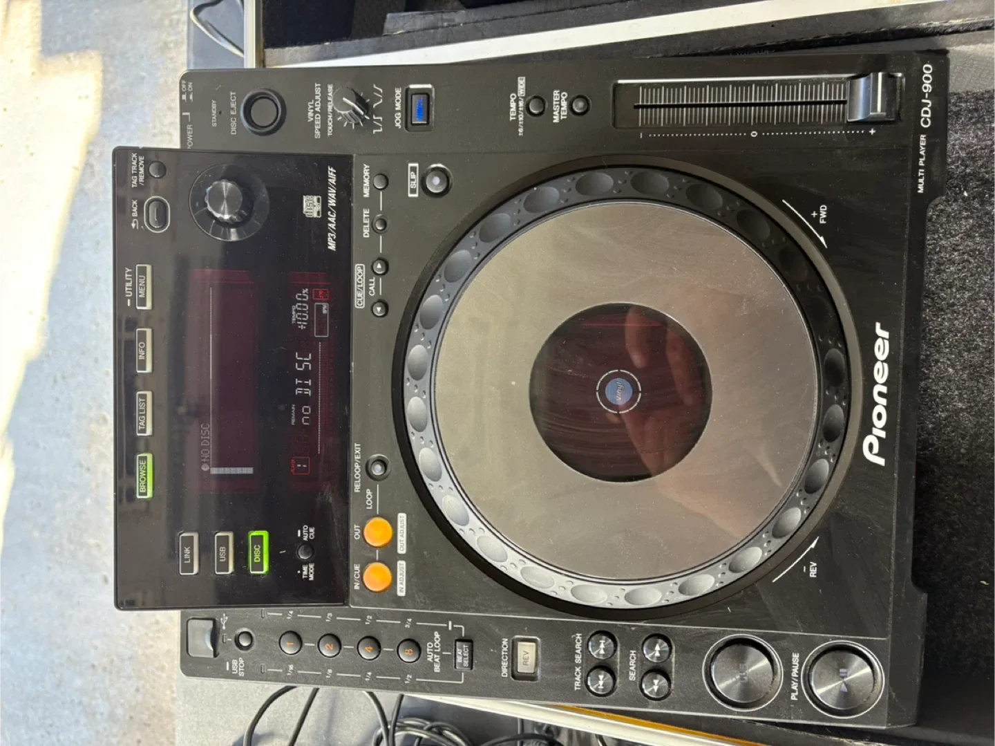 Pioneer CDJ-900 Pair + Denon DN-X600 Mixer + Odyssey Flight Case image indicator(5)