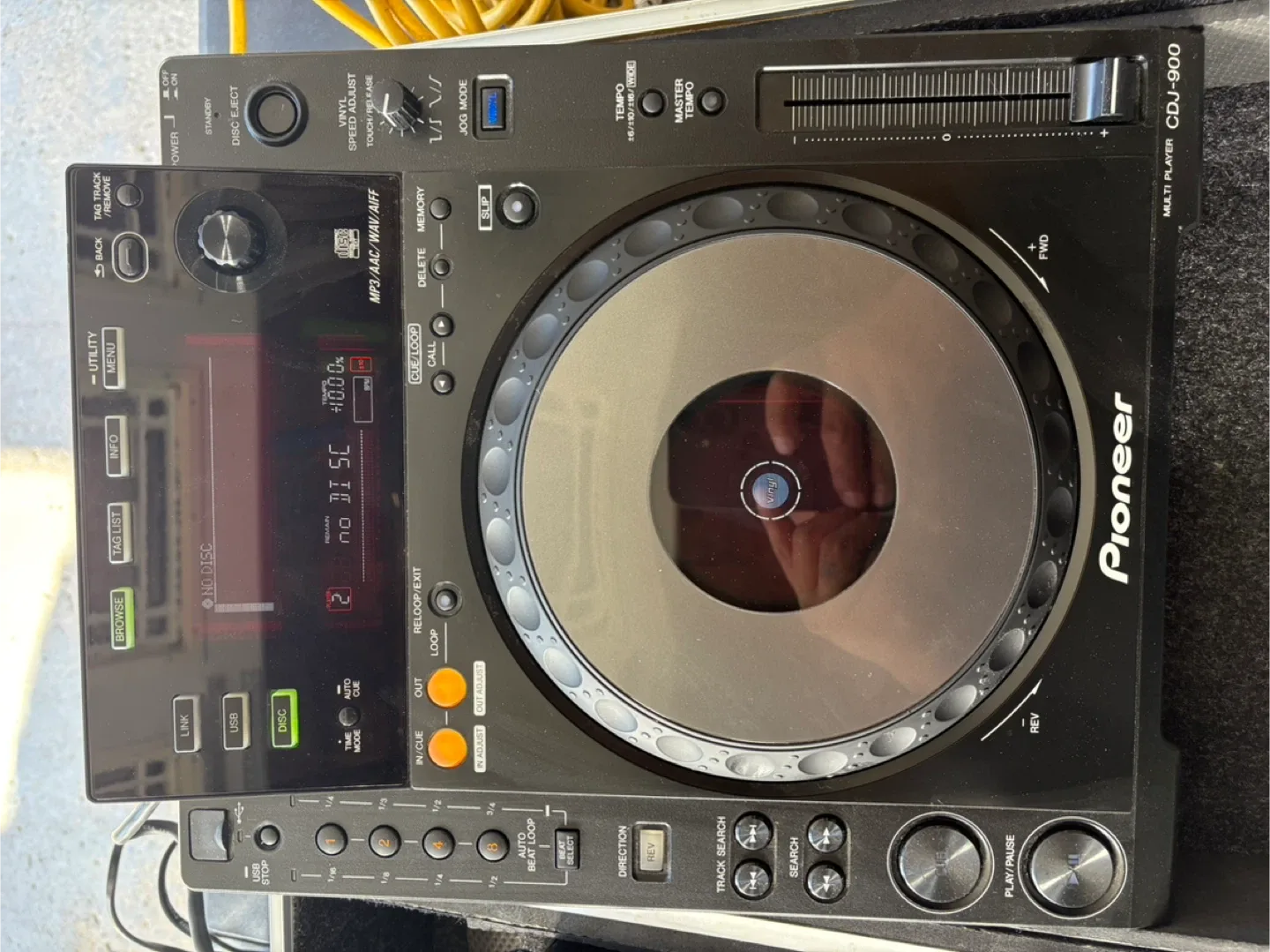 Pioneer CDJ-900 Pair + Denon DN-X600 Mixer + Odyssey Flight Case image indicator(4)