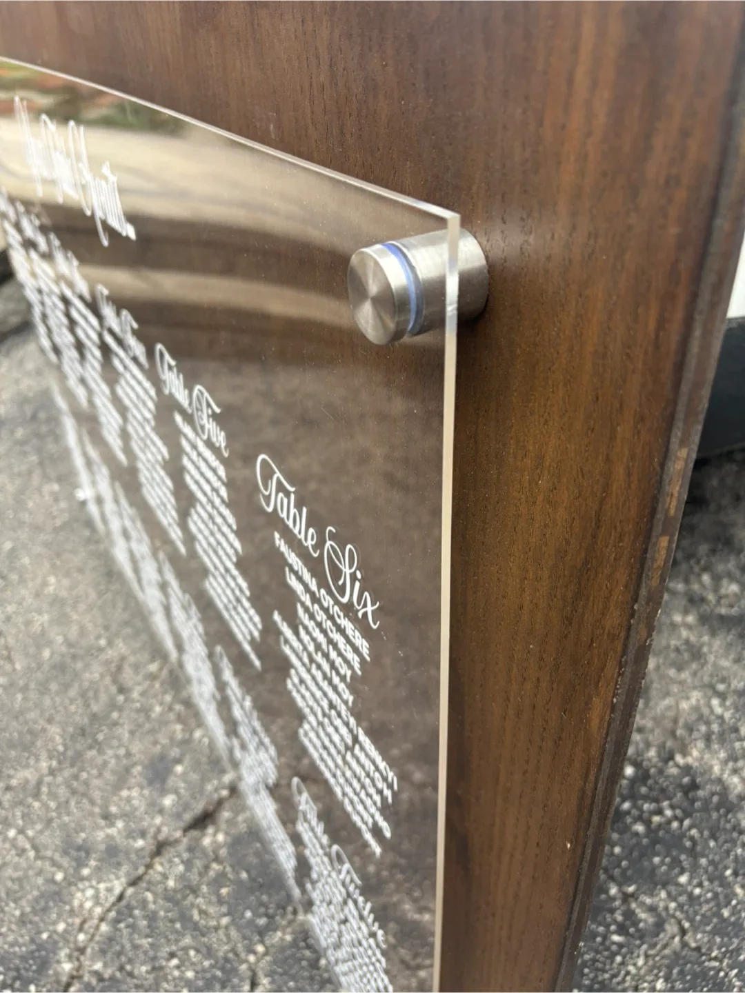 Wedding Seating Chart Sign image indicator(2)