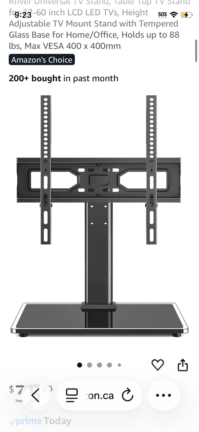 RIVER Universal TV Stand for 23-60 inch TVs - photo 3