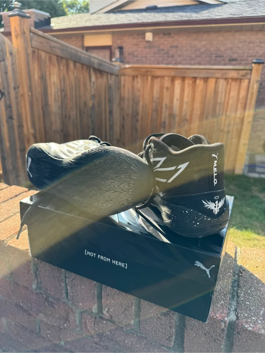 Puma MB.02 JR Black Basketball Shoes - Size 7 image indicator(2)