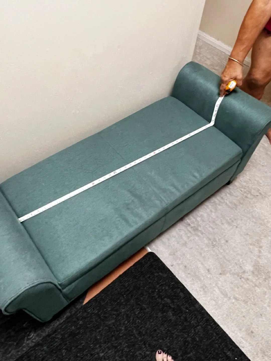 Teal Storage Bench image indicator(3)