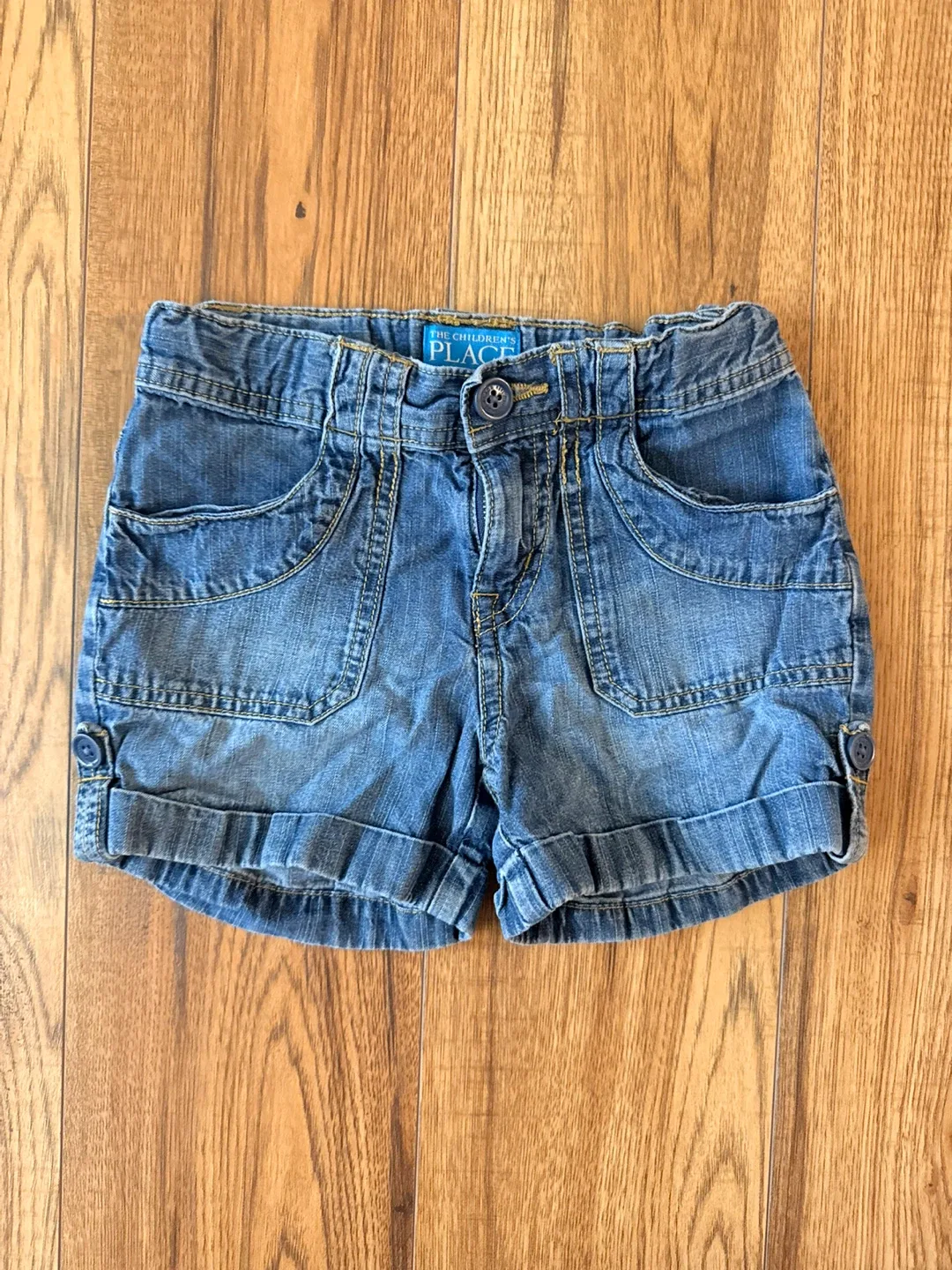 The Children's Place Denim Shorts Size 6/7 thumbnail