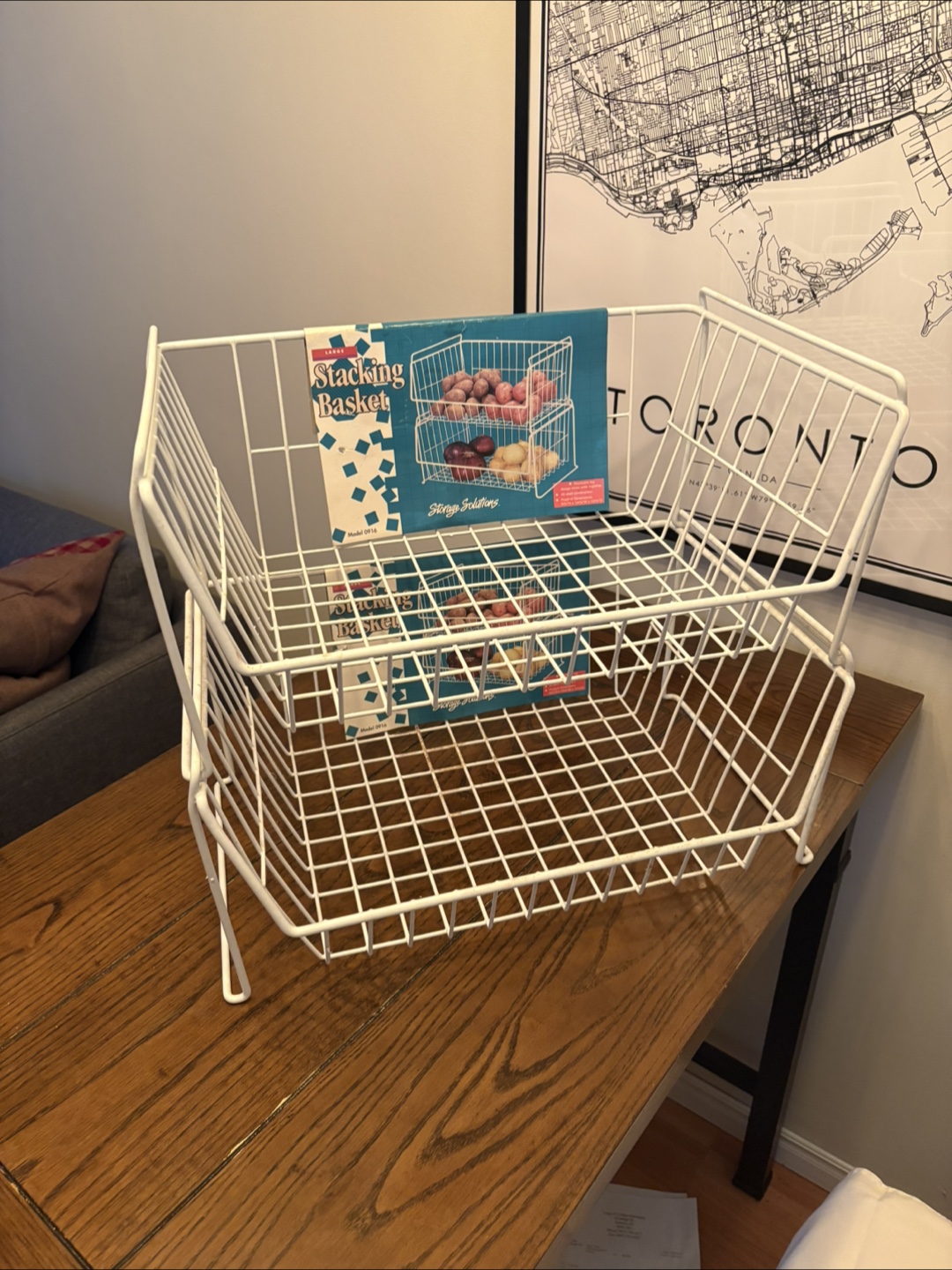Large Stacking Basket - Storage Solutions