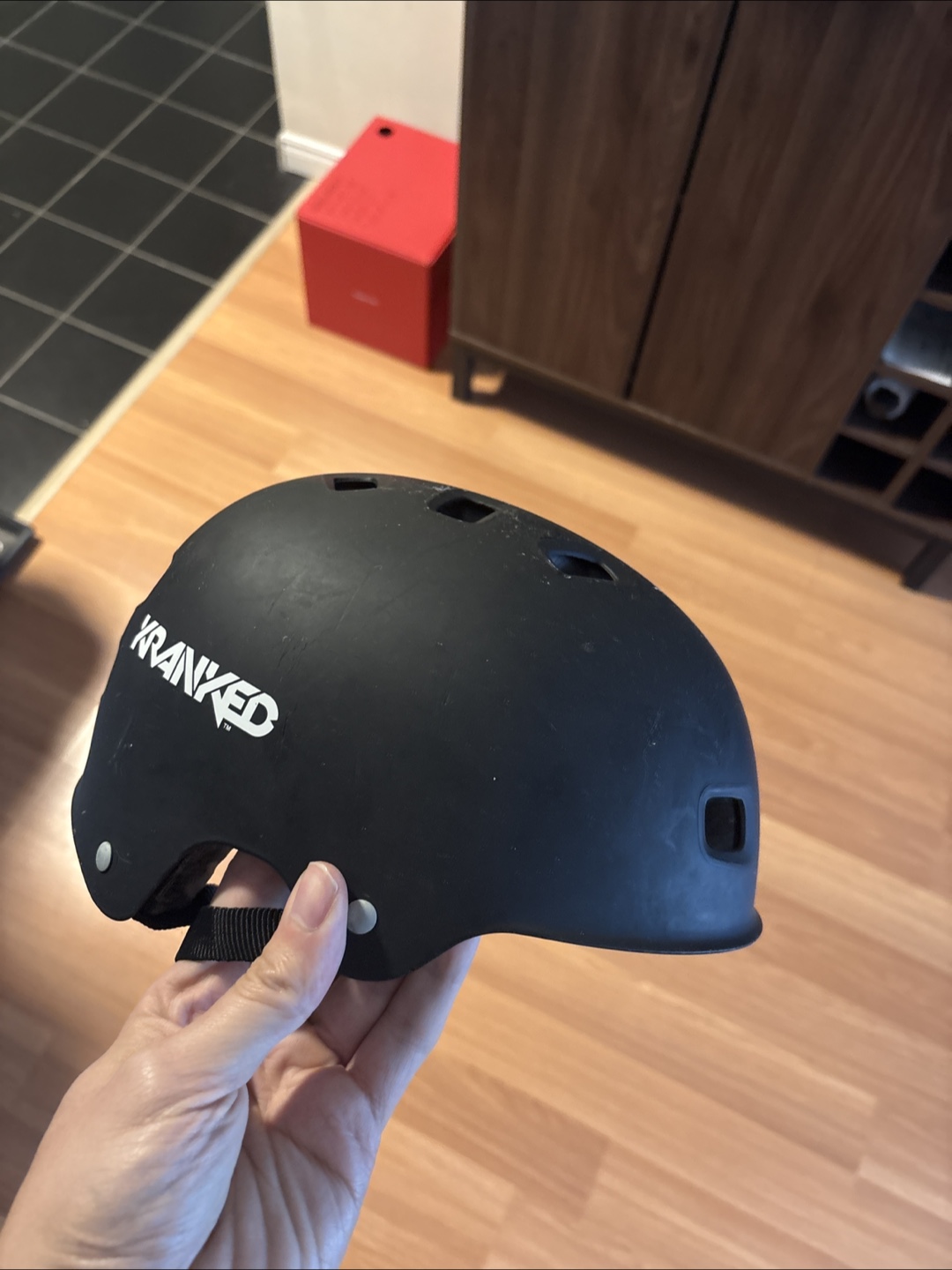 Kranked BMX Helmet - Black