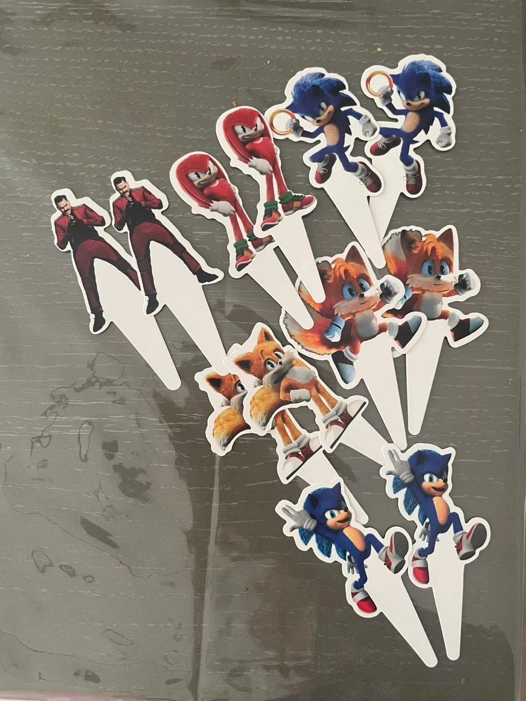 Sonic the Hedgehog Birthday Cake Topper image indicator(3)