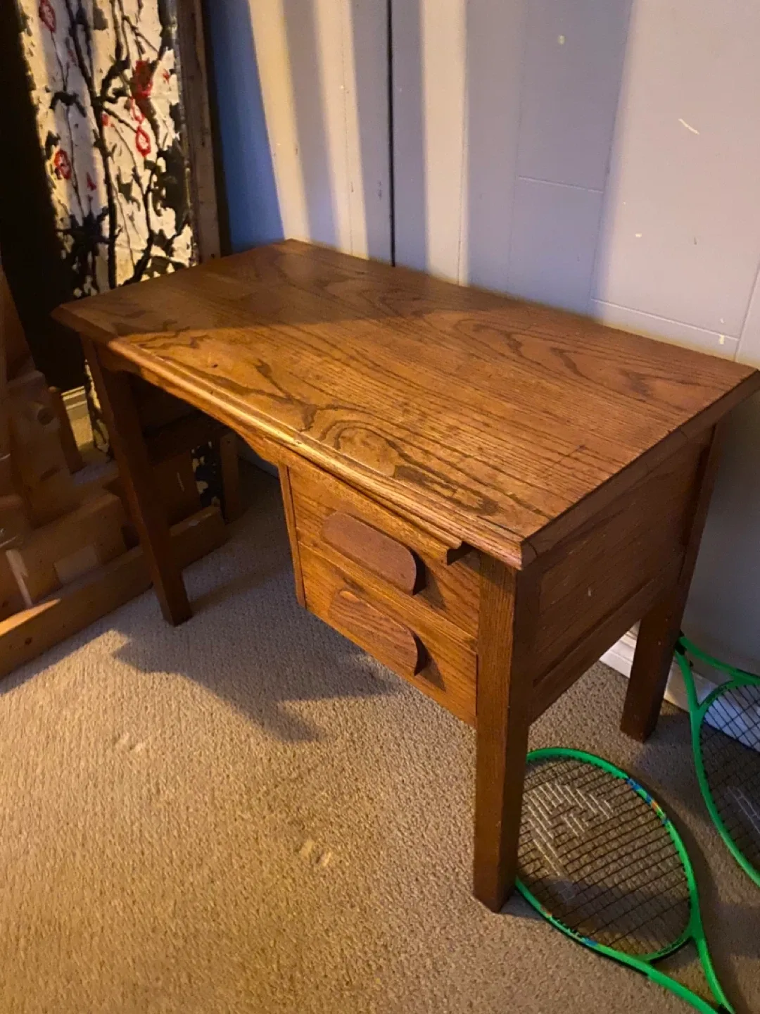 Wooden Desk image indicator(3)