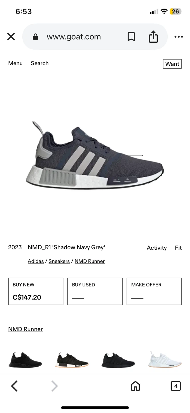 Adidas NMD1 mens 8.5 - photo 2