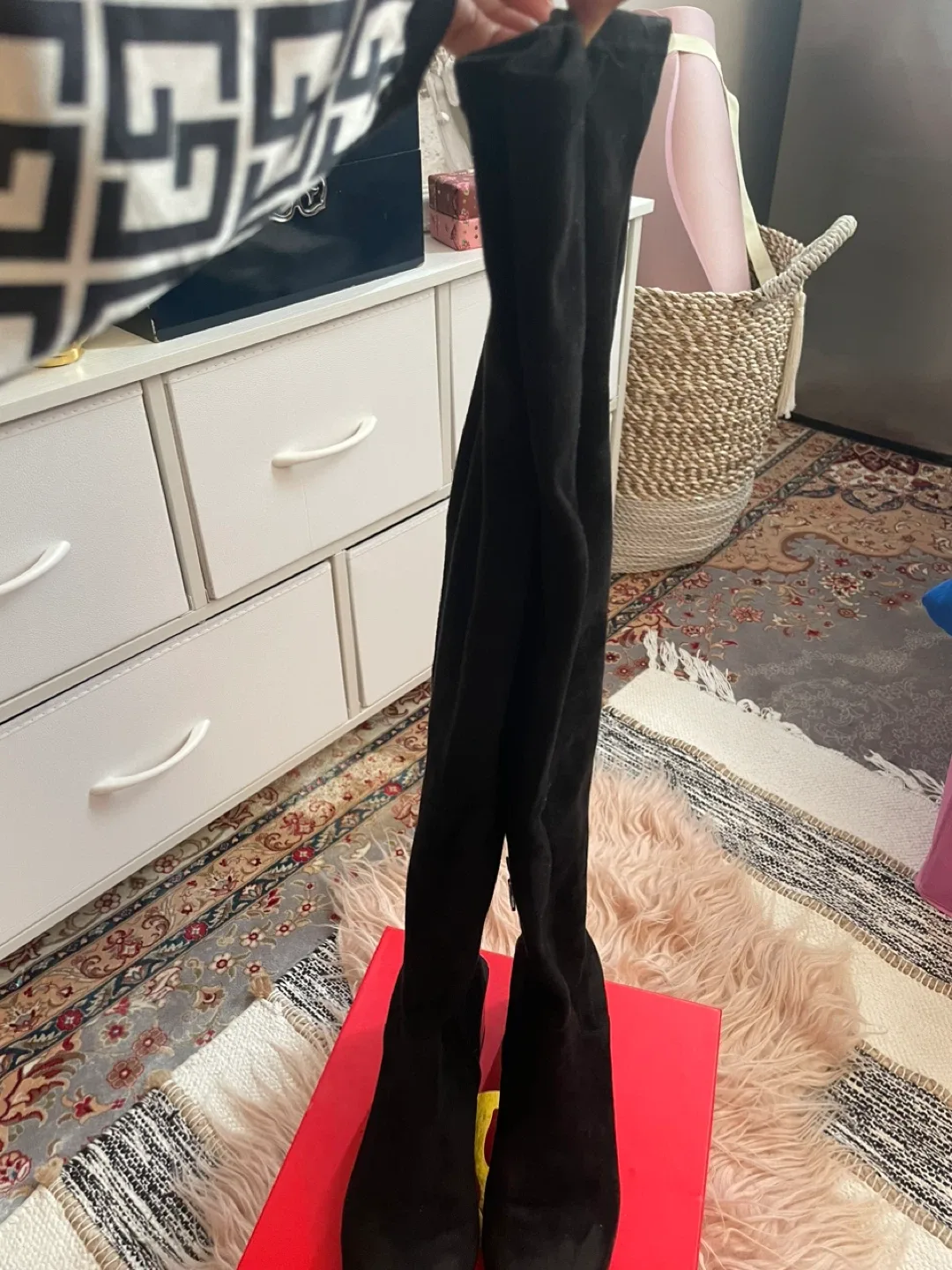 The WishBone Collection Thigh Boots