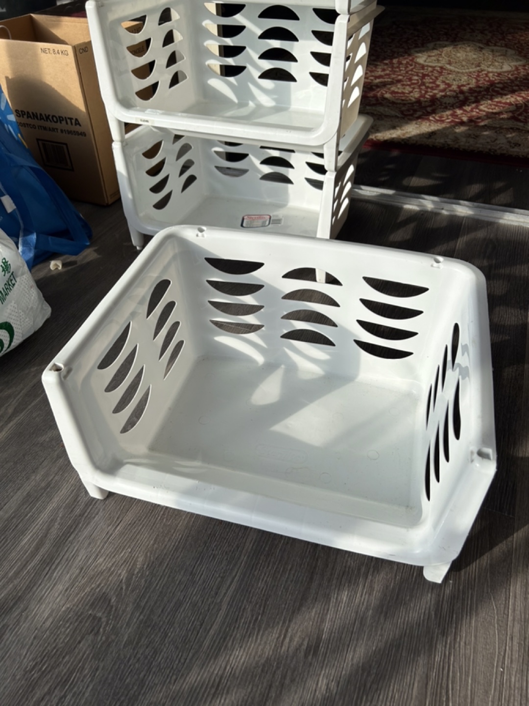 Sterilite Stackable Storage Shelves/ Baskets - photo 4