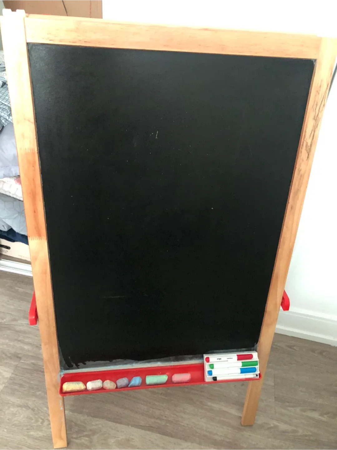 IKEA MÅLA Easel - Softwood drawing board image indicator(6)