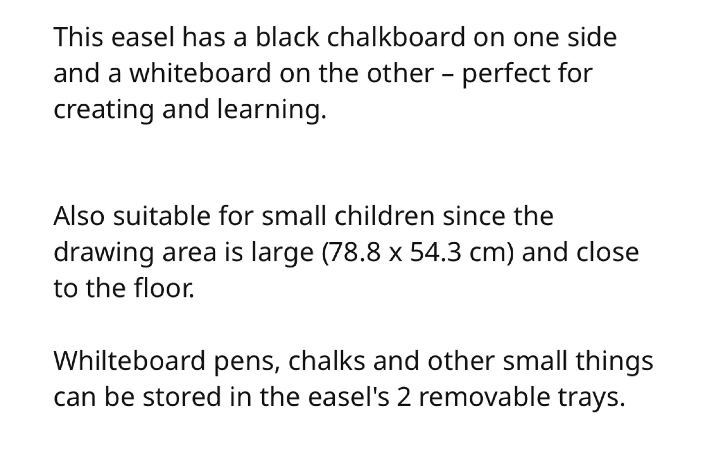 IKEA MÅLA Easel - Softwood drawing board image indicator(4)