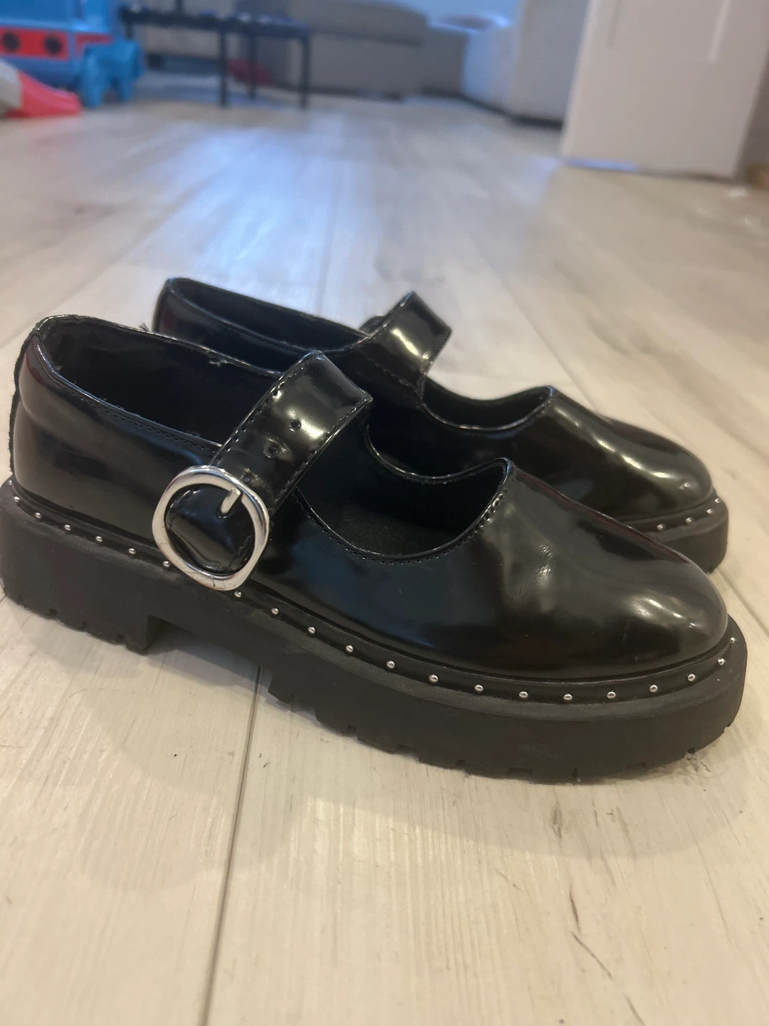 Zara Black Mary Jane Shoes - Size 34 (Kids)