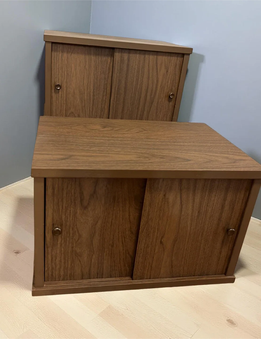 Vintage MCM Cabinet Record Storage Accent Cabinet image indicator(2)