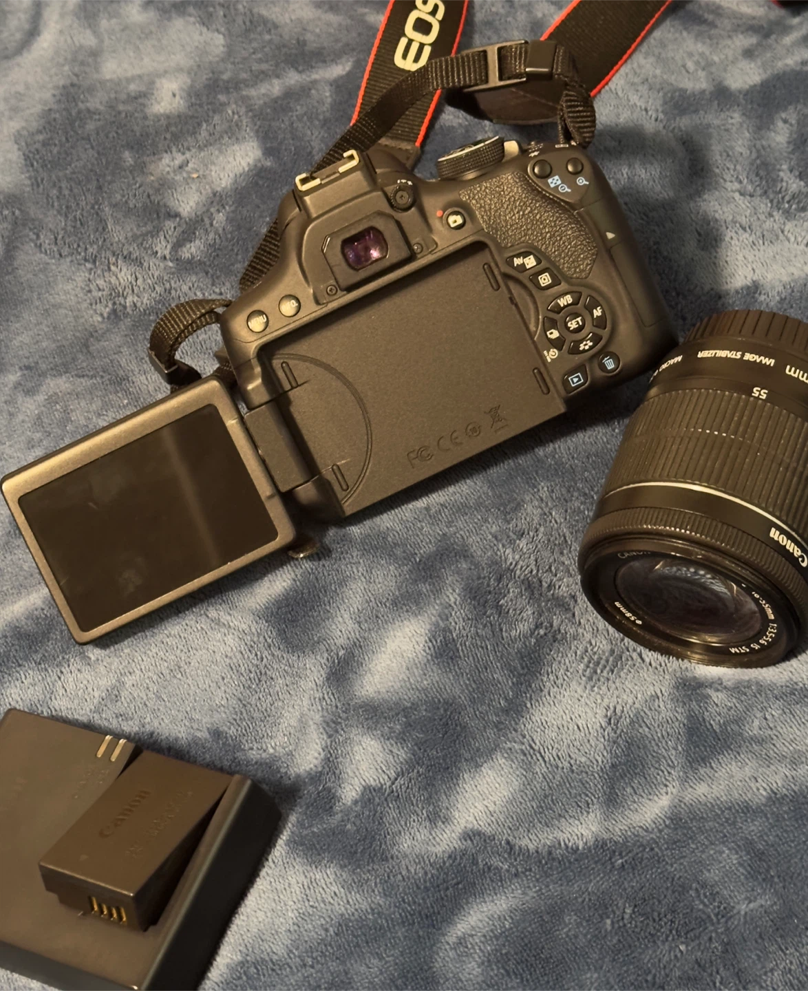 Canon EOS Rebel T6i DSLR Camera with 18-55mm Lens - photo 3