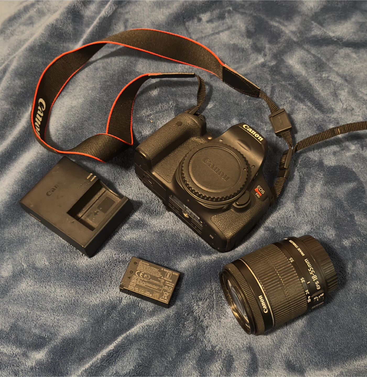 Canon EOS Rebel T6i DSLR Camera with 18-55mm Lens - photo 2