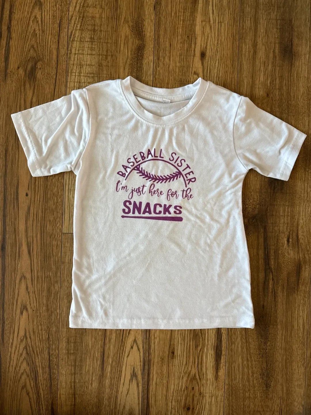 Kids - Baseball Sister T-Shirt Size 7/8 thumbnail