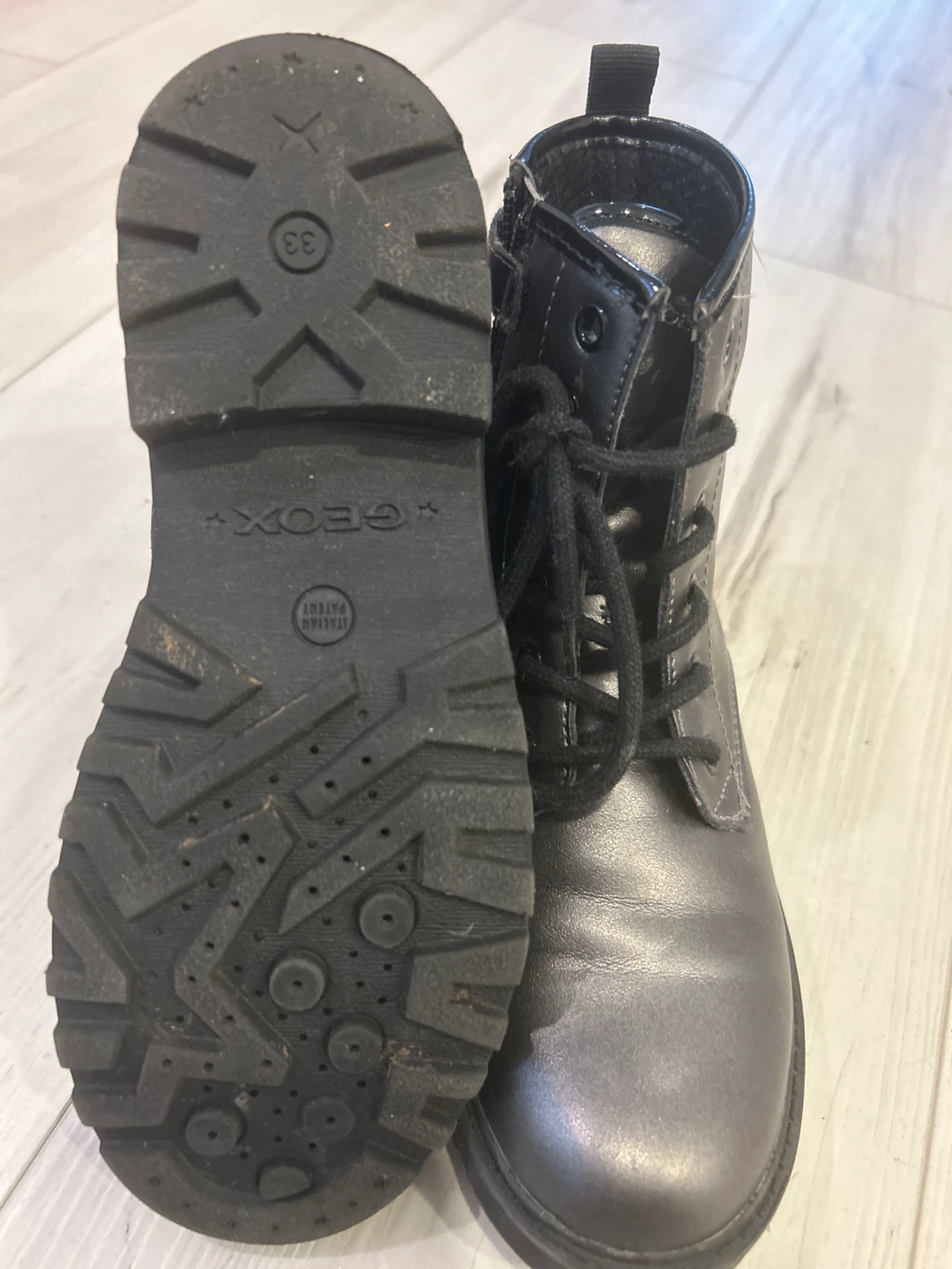 Geox Kids' Boots - Size 33 - Black/gun metal grey - photo 4