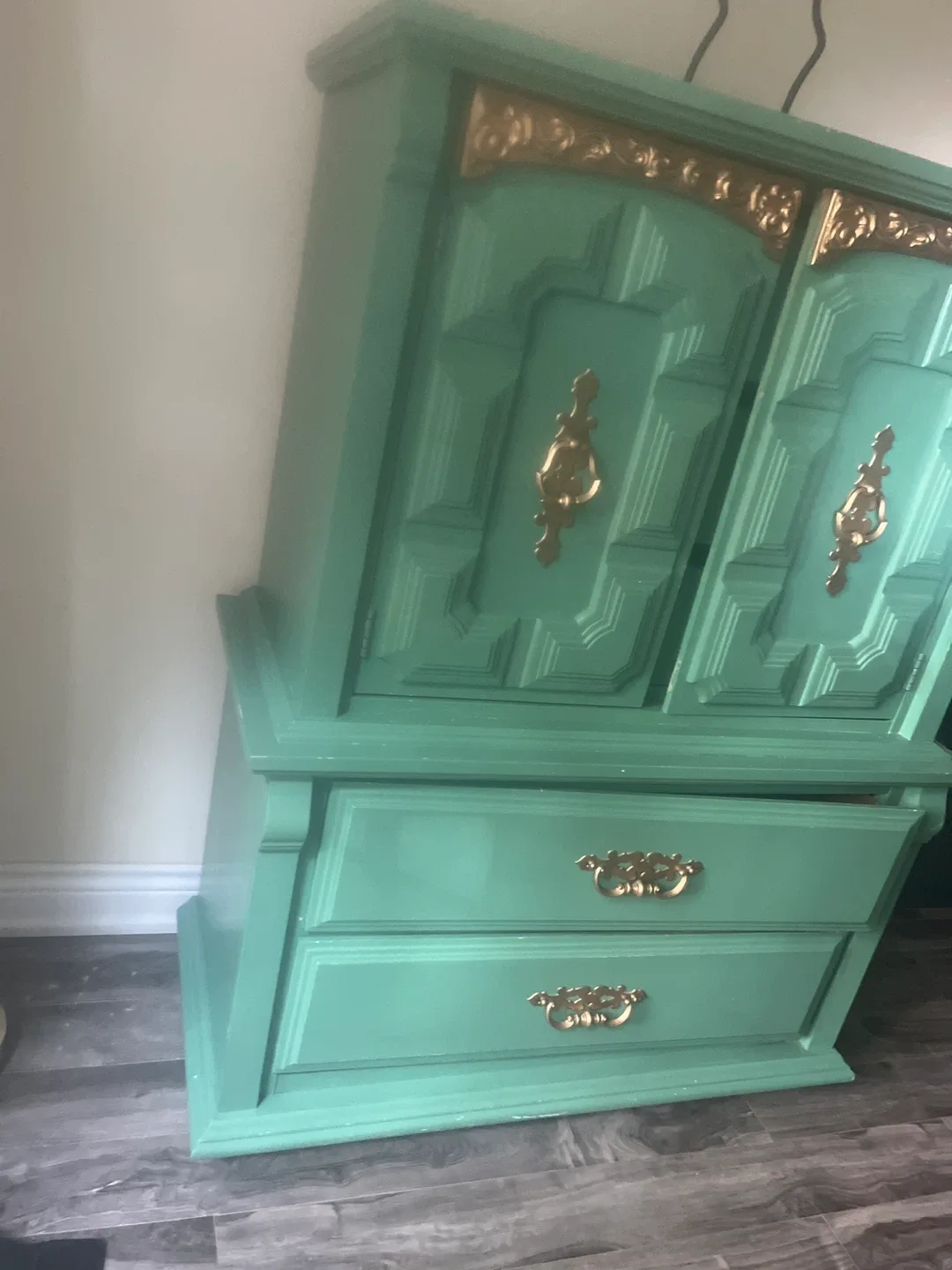 Green Painted Armoire image indicator(2)