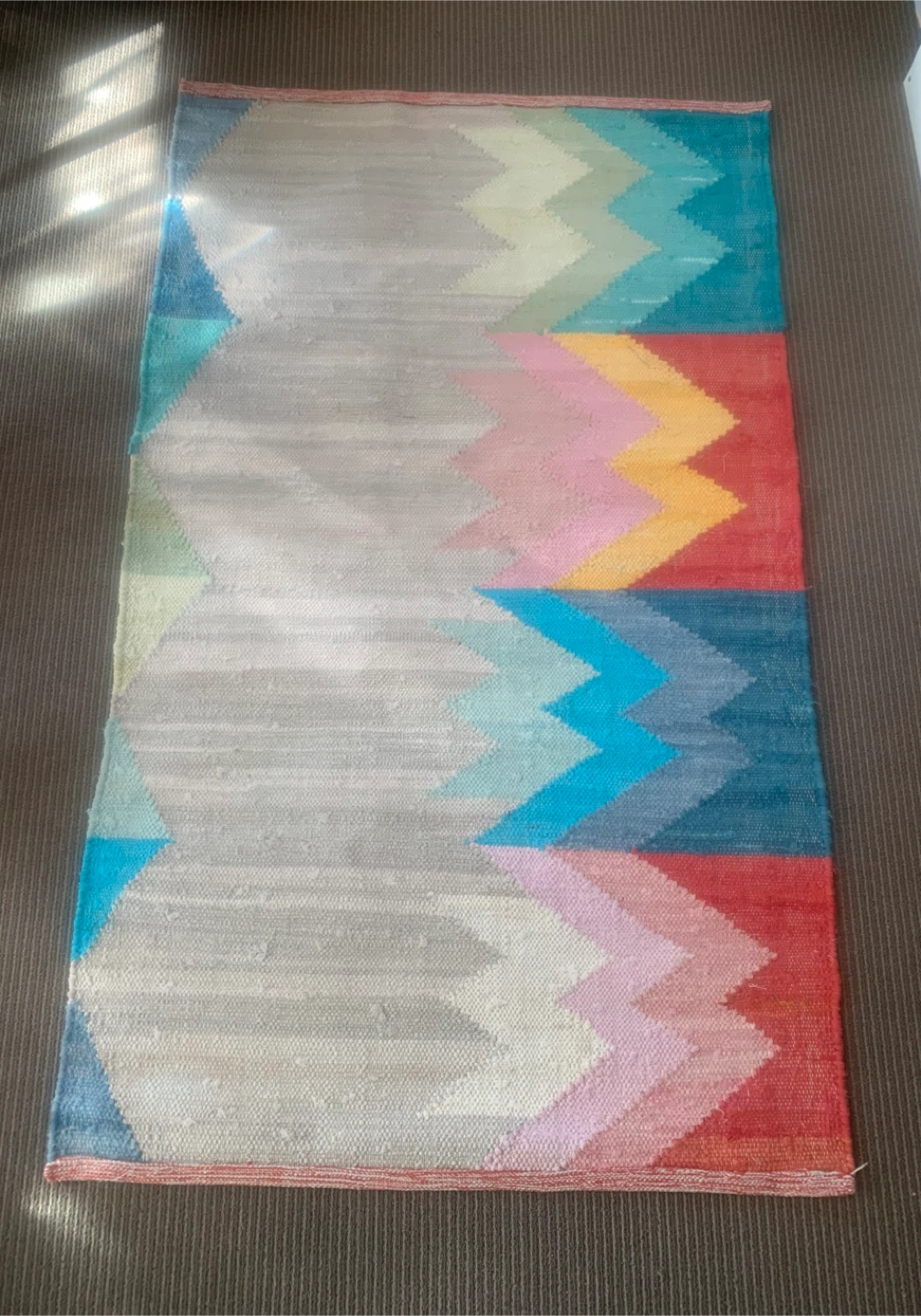 Colourful Area Rug - West Elm 3’ x 5’ - photo 2