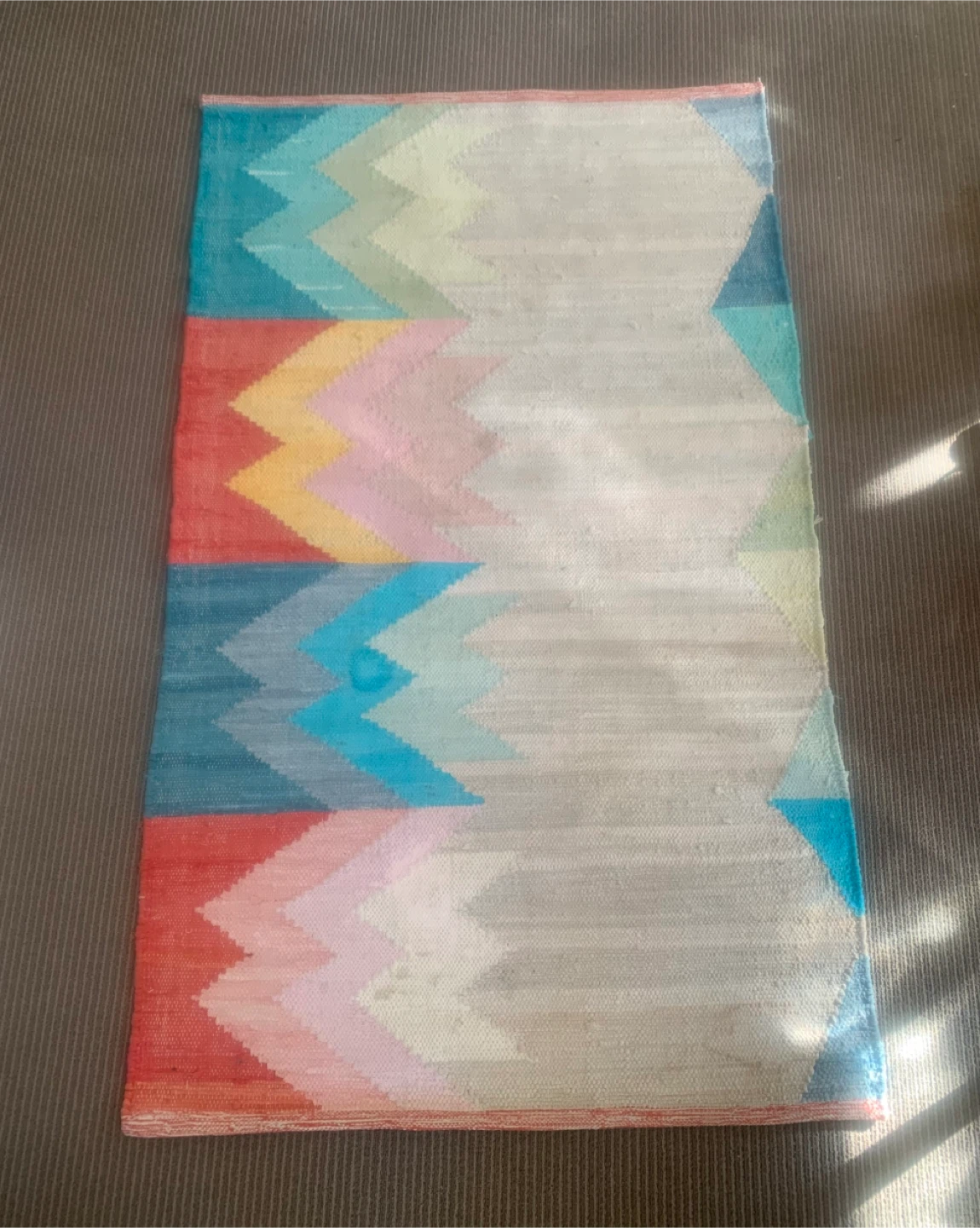 Colourful Area Rug - West Elm 3’ x 5’