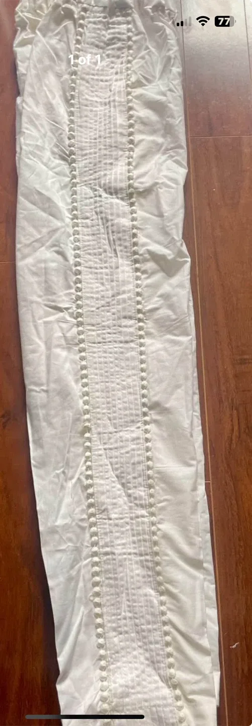White Embroidered Shalwar Pants image indicator(3)