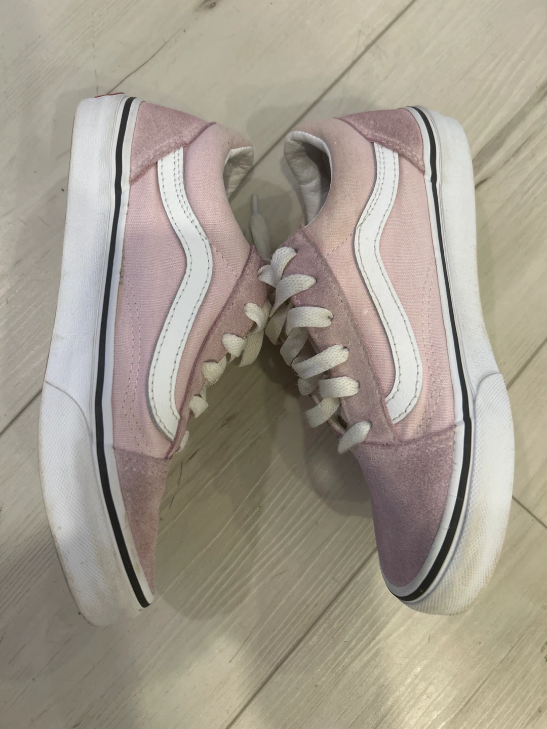 Vans Old Skool Pink Suede Sneakers- size US 3(kids) - photo 4