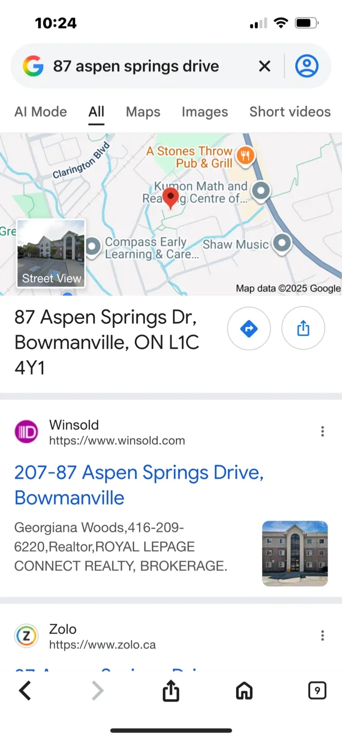 Sublet 2 bedroom condo