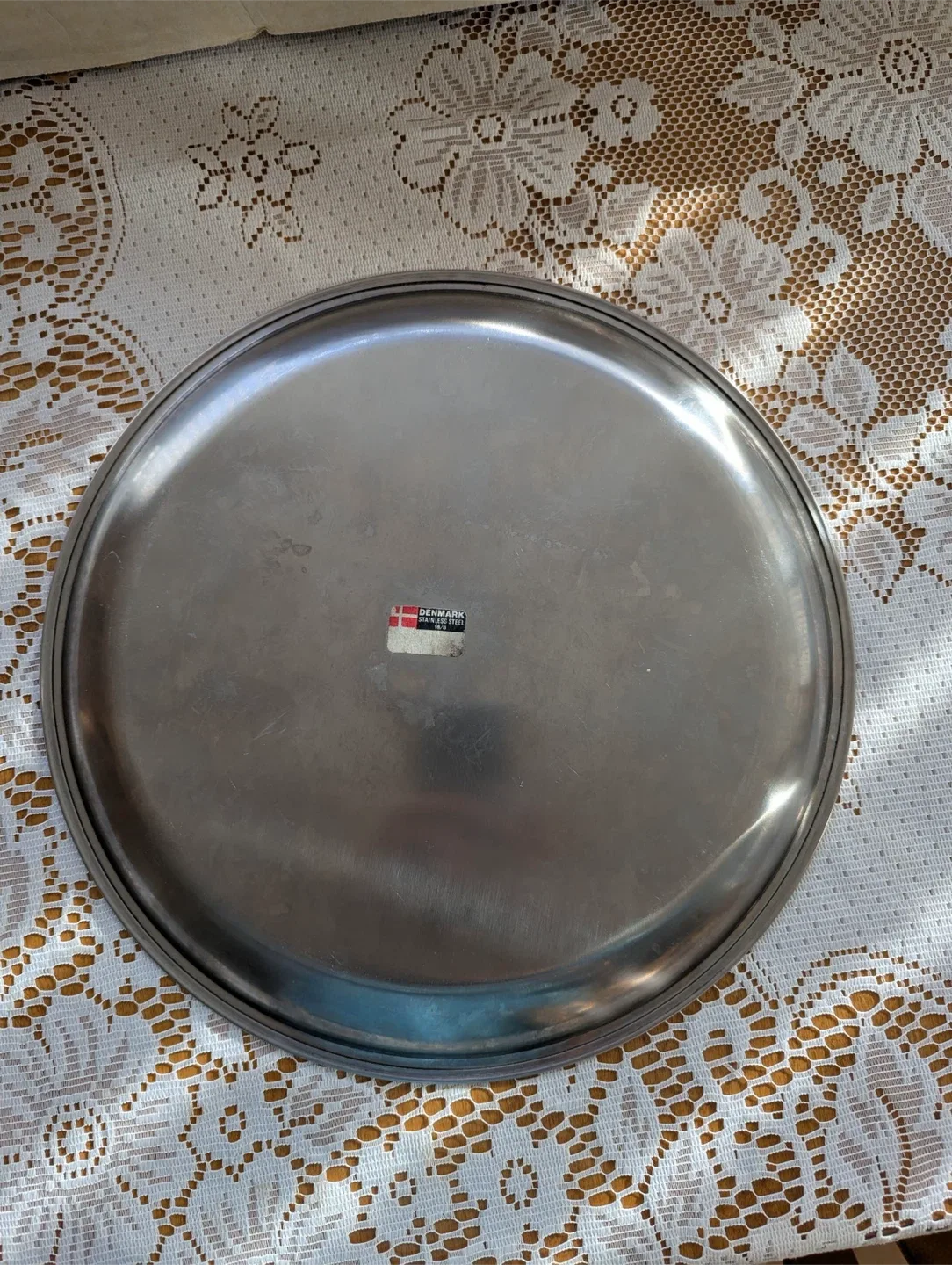Dansk Denmark Stainless Steel Serving Tray thumbnail