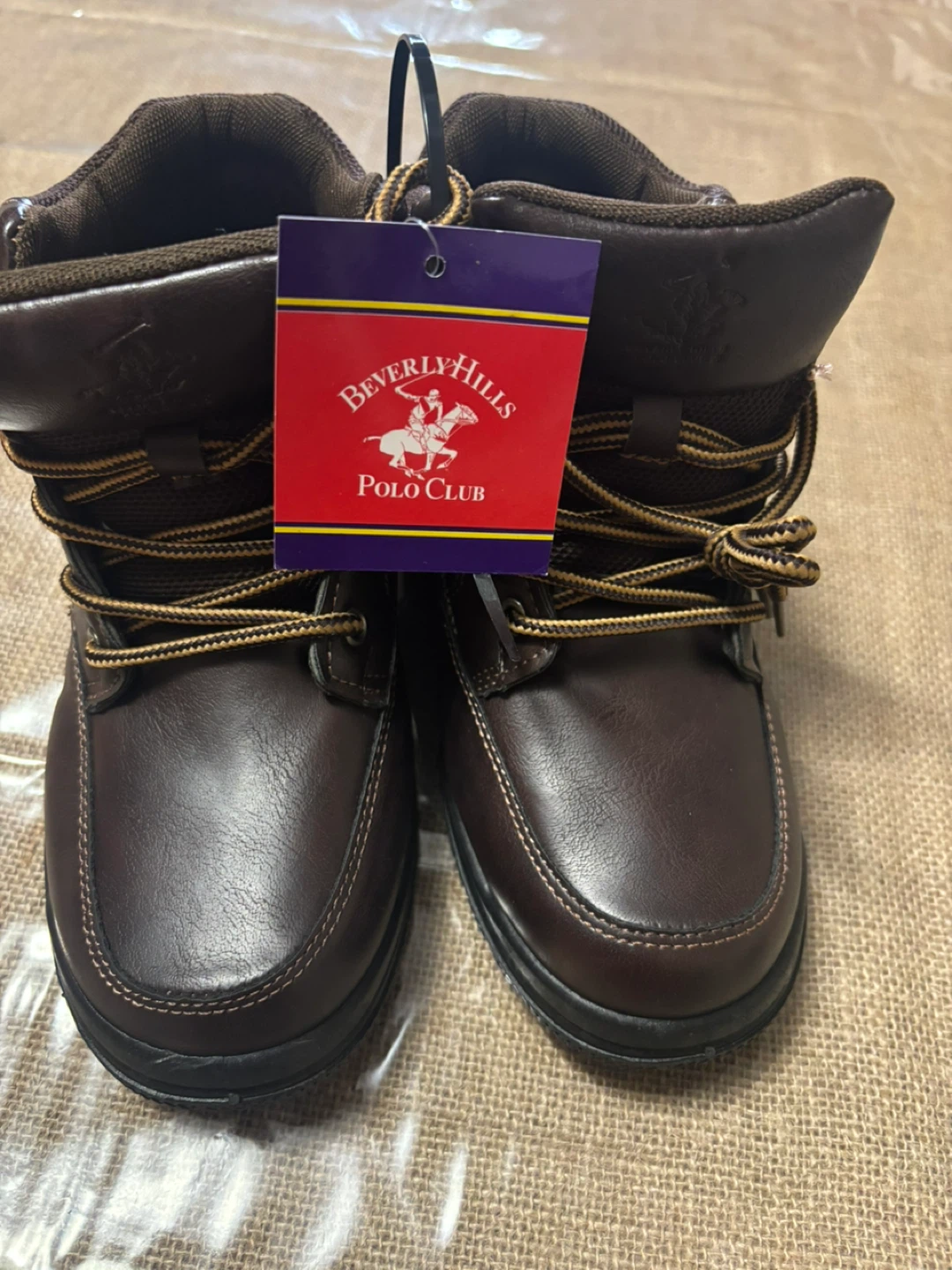 Beverly Hills Polo Club Brown Boots, Size 3 - photo 2