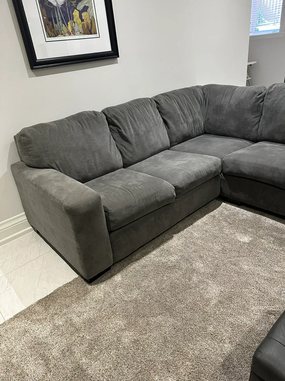 Grey Sectional Sofa