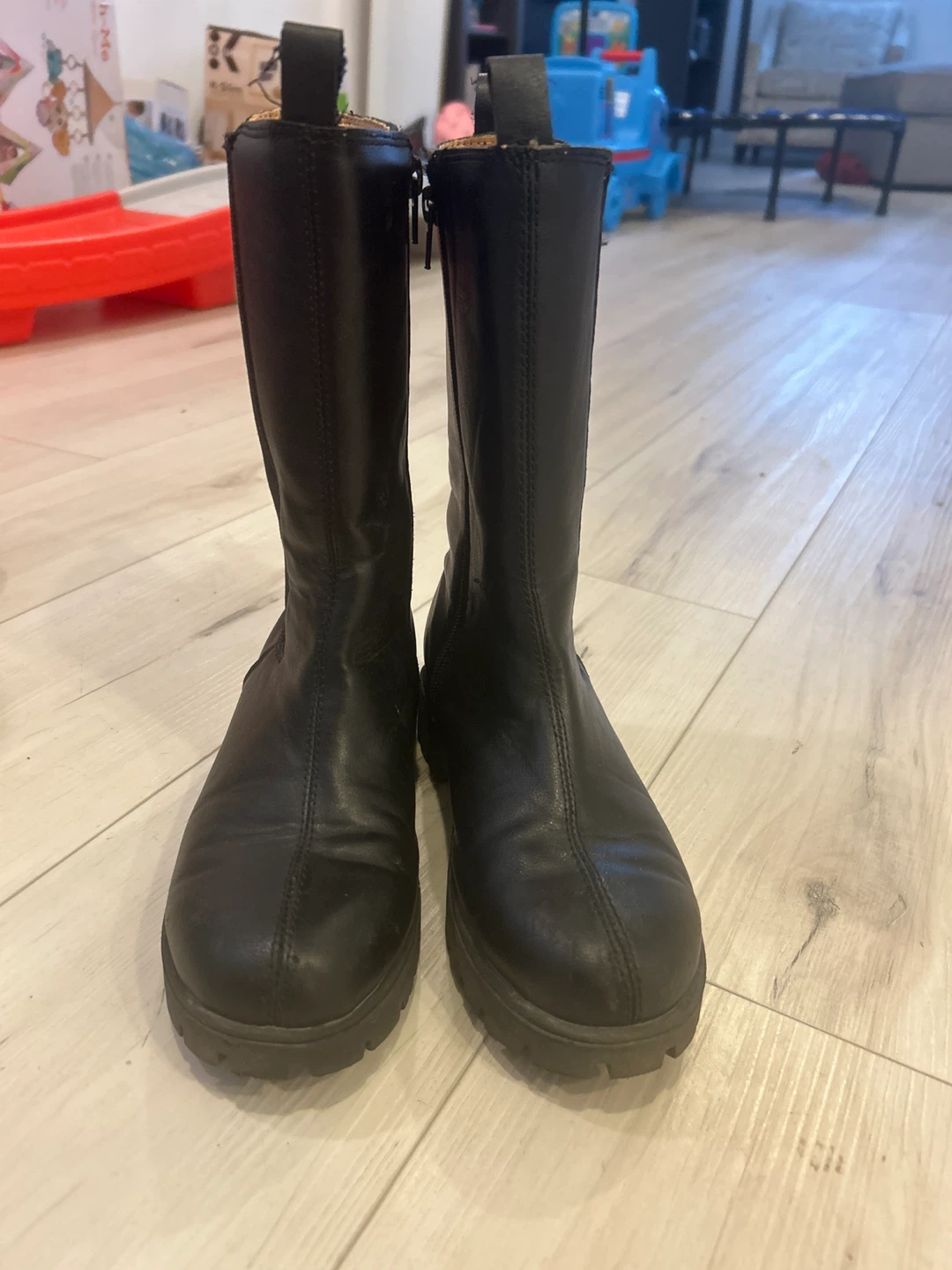 Joe Fresh Black Boots - Size 3 - photo 2