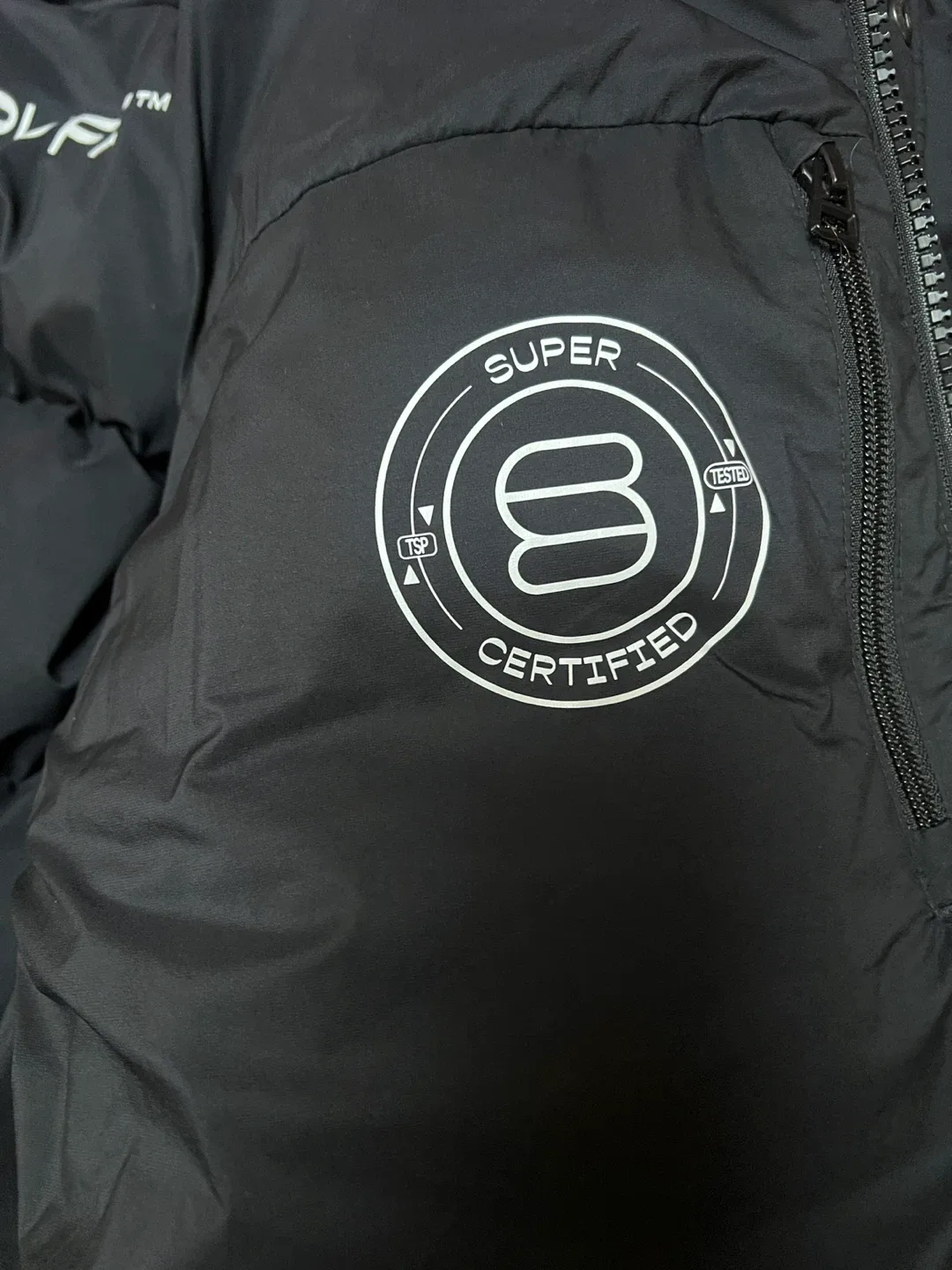 Climate Lab Black Puffer Jacket size M image indicator(4)