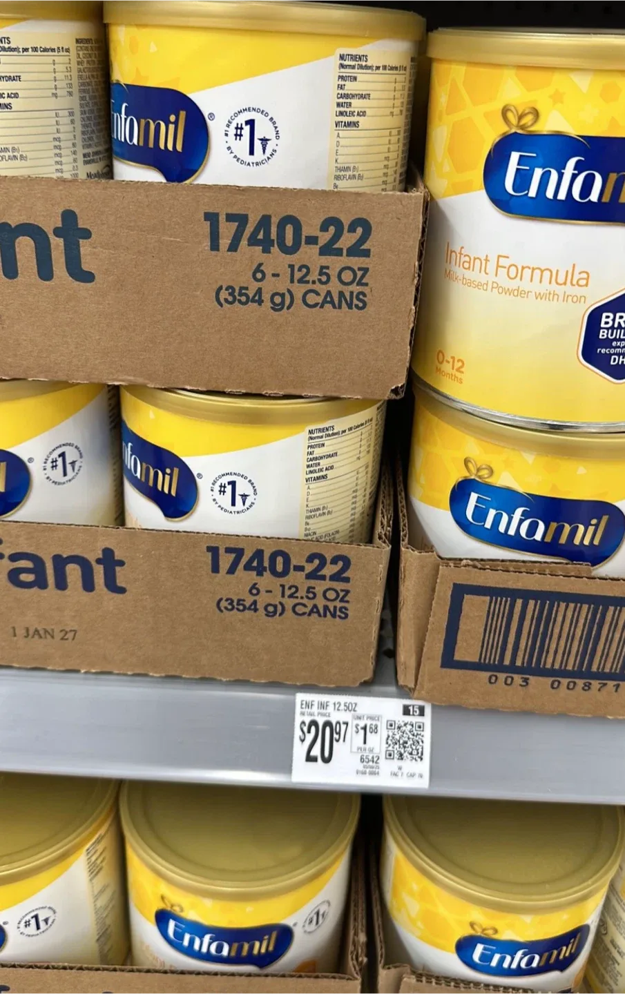 Enfamil Infant Formula 0-12 Months, 12.5 oz image indicator(3)