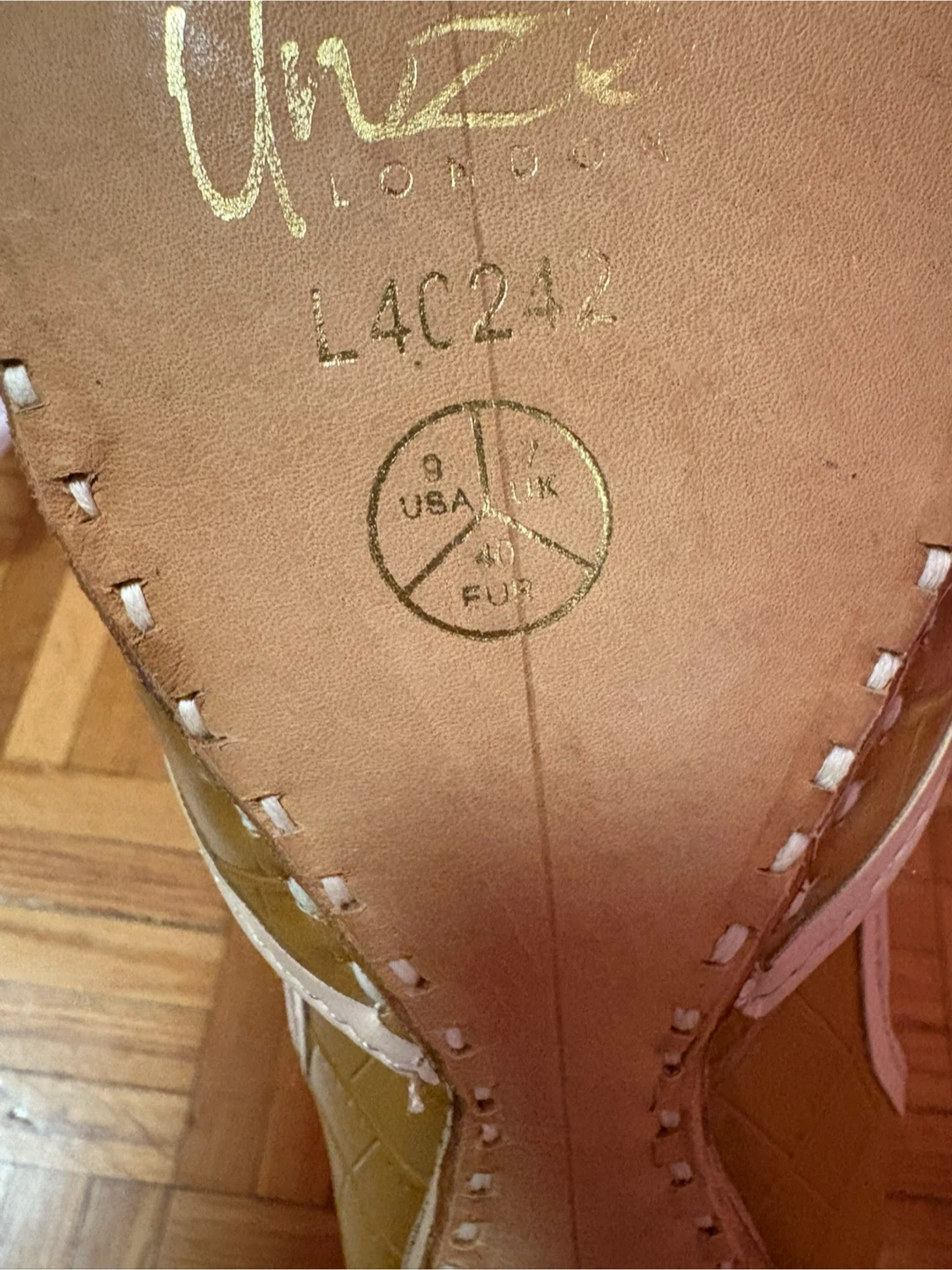 NEW Unze London Women's khussa- Size 9 - photo 2