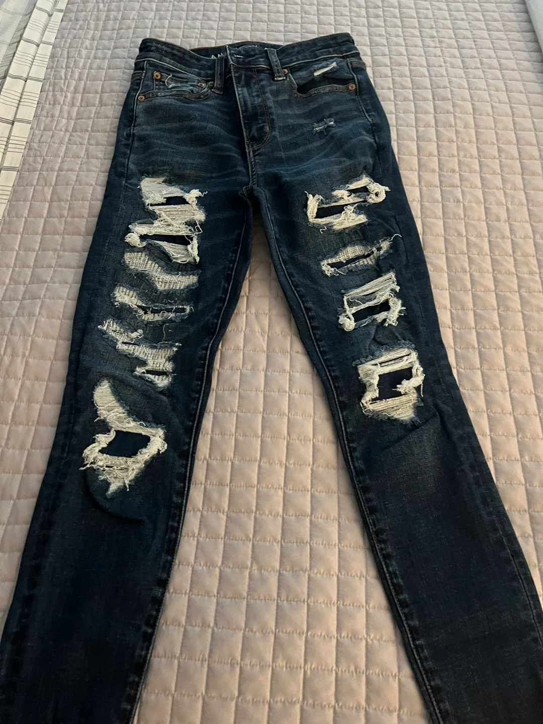 American eagle distressed jeans - photo 2