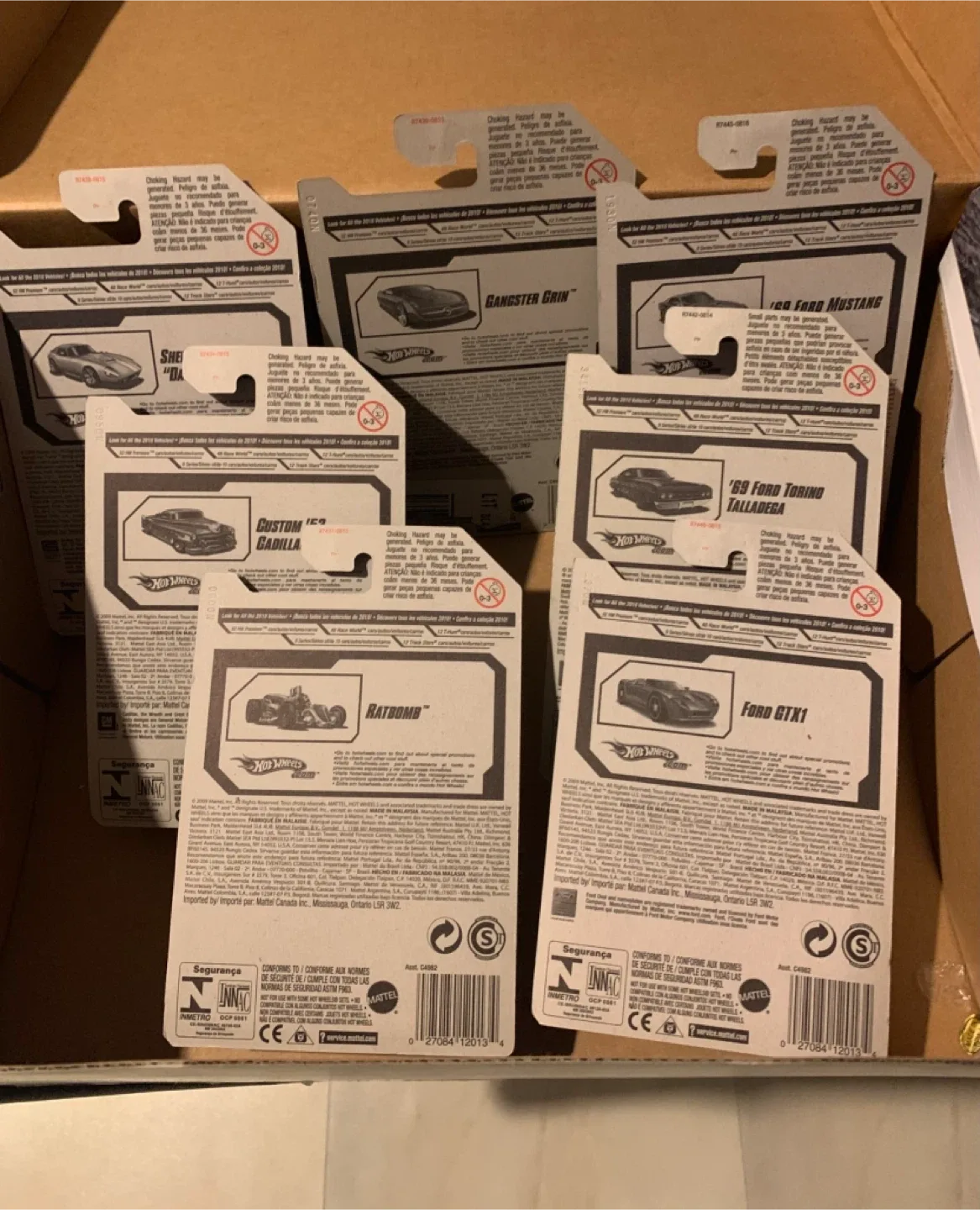 LOT of 7 NEW Hot Wheels Treasure Hunts 2010 image indicator(3)